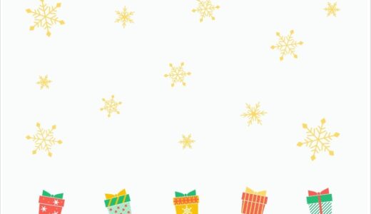 無料素材：クリスマスのペーパーランチョンマット2024①（2種類）