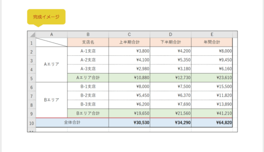 【無料】Excelの練習用問題：基本の関数⑦